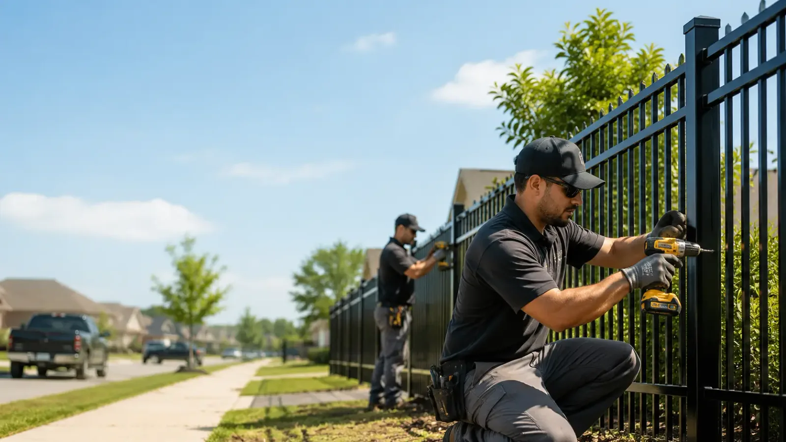 Metal Fence Installation in Pulaski, IL